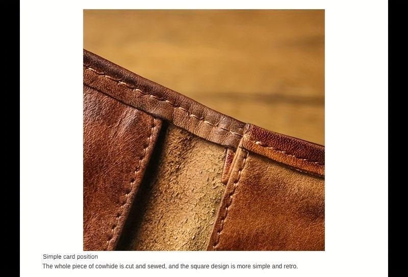 Stop buying generic gifts.  This 1-pack handmade leather card case carries his cards AND your thoughtfulness.