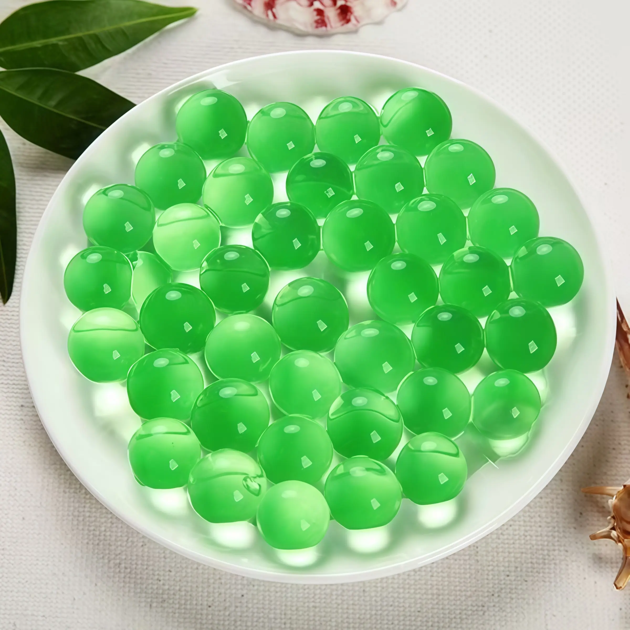Clear Gel Jelly Beads, Moisturizing Elastic Crystal Balls, Non-Toxic Absorbent Beads, Vase Filler, Wedding Decor, Holiday Decorations