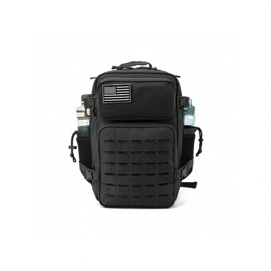 25L Tactical Backpacks for Men Survival Laser Cut Daypack Small Bug Out Bag Hunting Rucksack with Dual Cup Holders multifunctional backpack USB Charging Women's Travel Backpack USB Charging Women's Travel Backpack