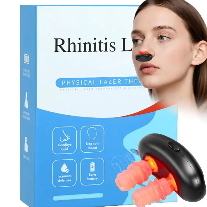 Light Nasal Device, Red Light Rhinitis Apparatus, Smart Nose Care Device for Allergic Rhinitis Congestion Nose, Nasal Decongestant