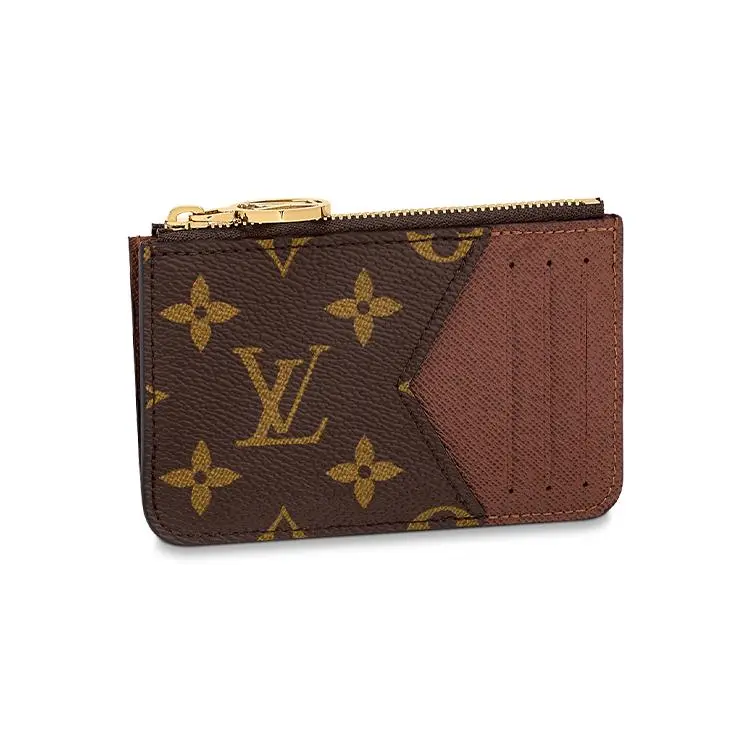 Louis Vuitton Romy Monogram Canvas Zip-Around Coin Purse and Cardholder for Women, Brown