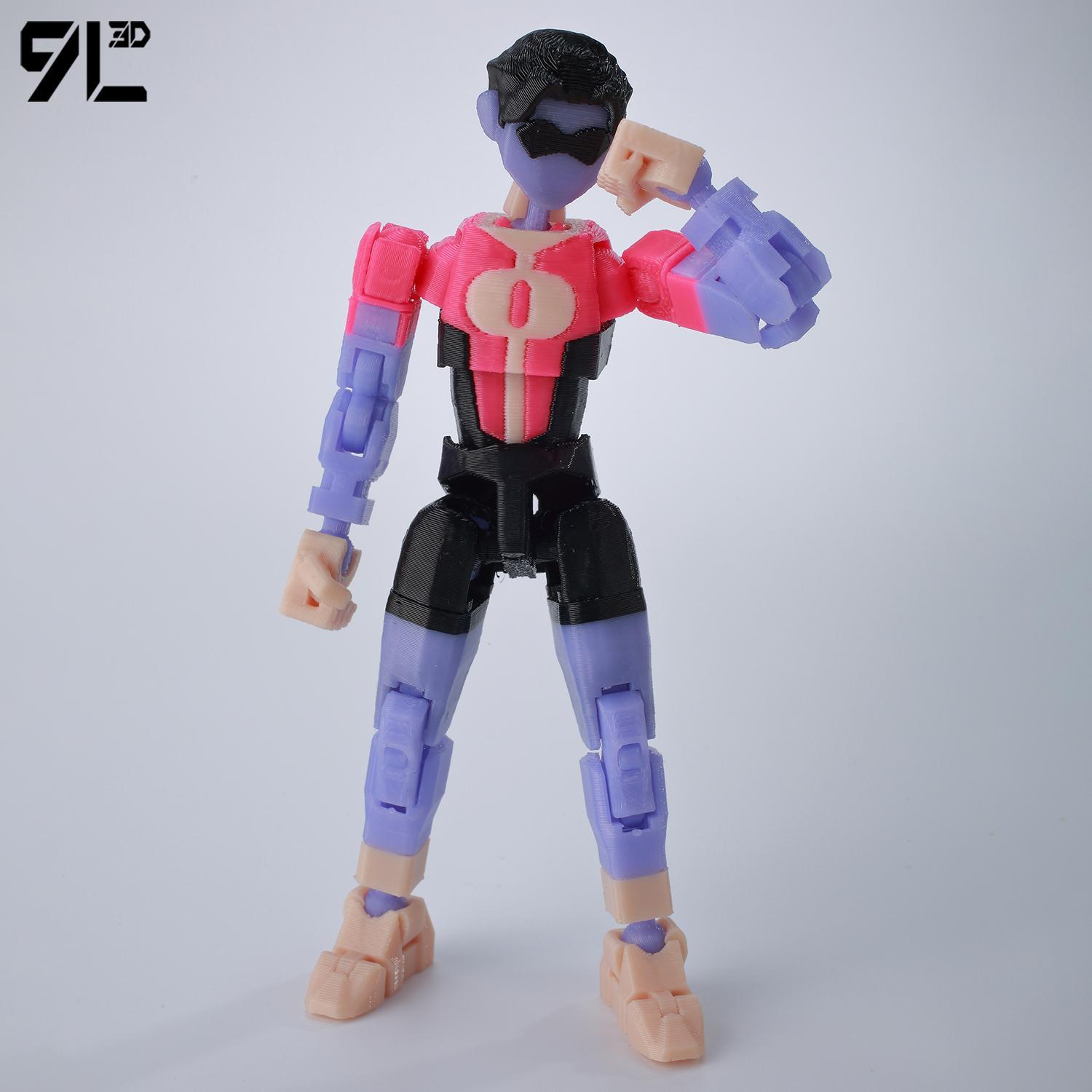 9L3D Dummy13 Invincible Boy Hero Oliver Figure Lucky13 3D Printed T13 Stress Relief Collectible Action Figure Titan13popular popular 9L3D Dummy13 Invincible Boy Hero Oliver Figure Lucky13 3D Printed T13 Stress Relief Collectible Action Figure Titan13popular popular