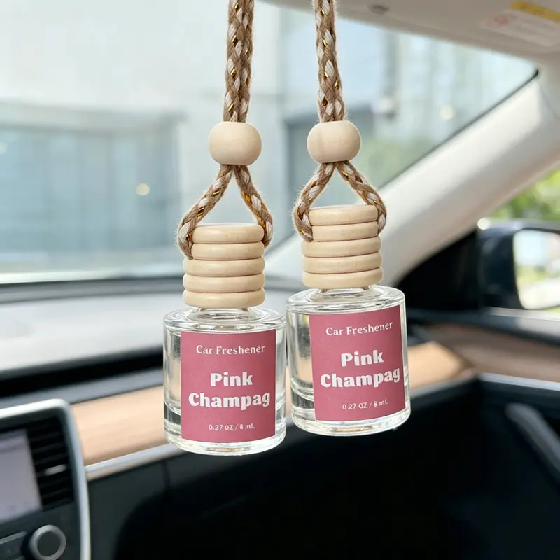 2 Pack Hanging Car Air Freshener, Car Perfume, Car Fragrance for Rearview Mirror, Car Diffuser