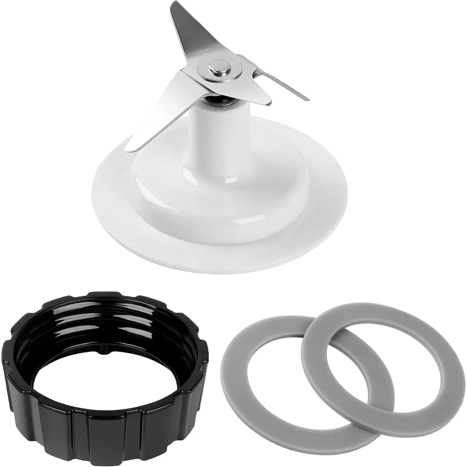For  Beach Blender  with  Gasket Blender Base Bottom Cap and 2 Rubber O Ring Sealing Ring Gasket