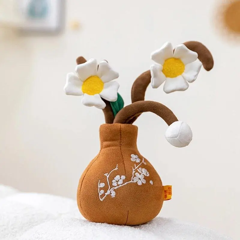 Fragranced Lifelike Tulip Succulent Plush Stuffed Toys - Felt Craft Floral Bouquet Design Decorations, Separable Parts, Hand Washable Living Room Decor Gift for Girls (comes with fragrance)