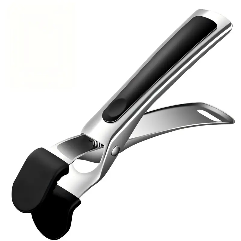 Plate Gripper, Non-Slip Hot Plate Bowl Lifter for Pizza Trays, Retrieve Food from Pots, Suitable for Custard, Microwave, Oven and Steamer, Kitchen Tool