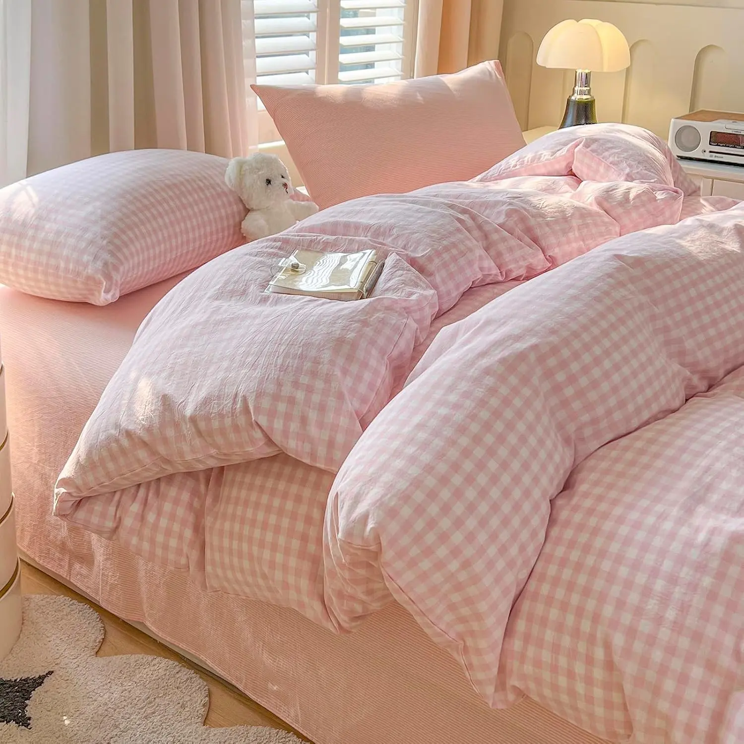02 - Light Pink Gingham