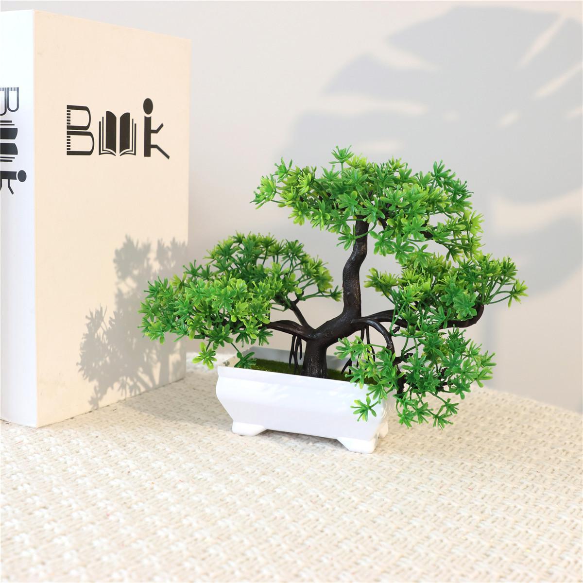 Artificial Faux Plant, 1 Count Decorative Plant Indoor Plants Decor for Home Living Room, Bedroom and Dining Room, Home Decor Supplies, Decorative Fake Plants, Decorative Desk Plant, Artificial Potted Plant