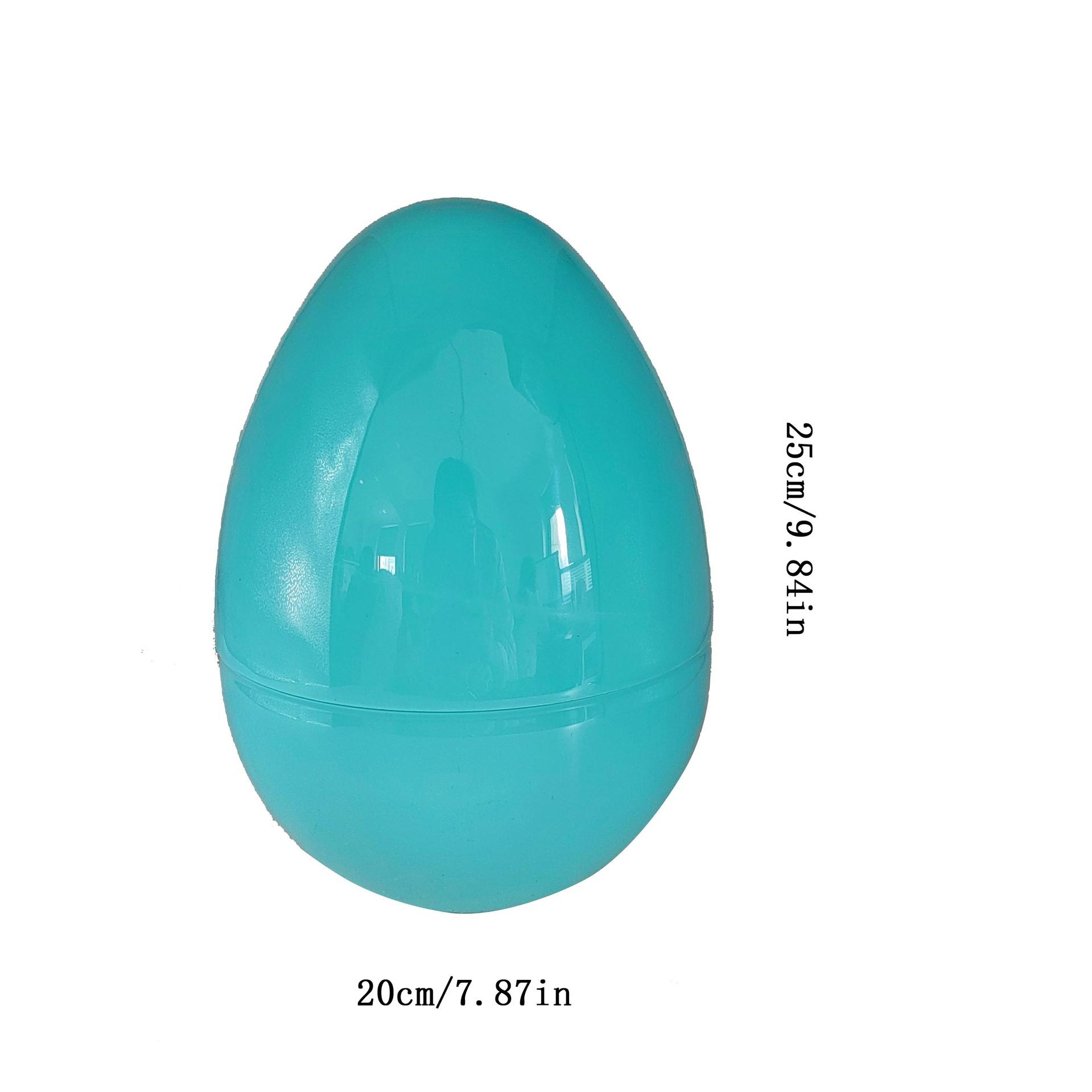 Solid Color 25 Blue Open Eggs Easter Open Eggs Party Open Eggs Holiday Decoration Small Snacks Open Eggs