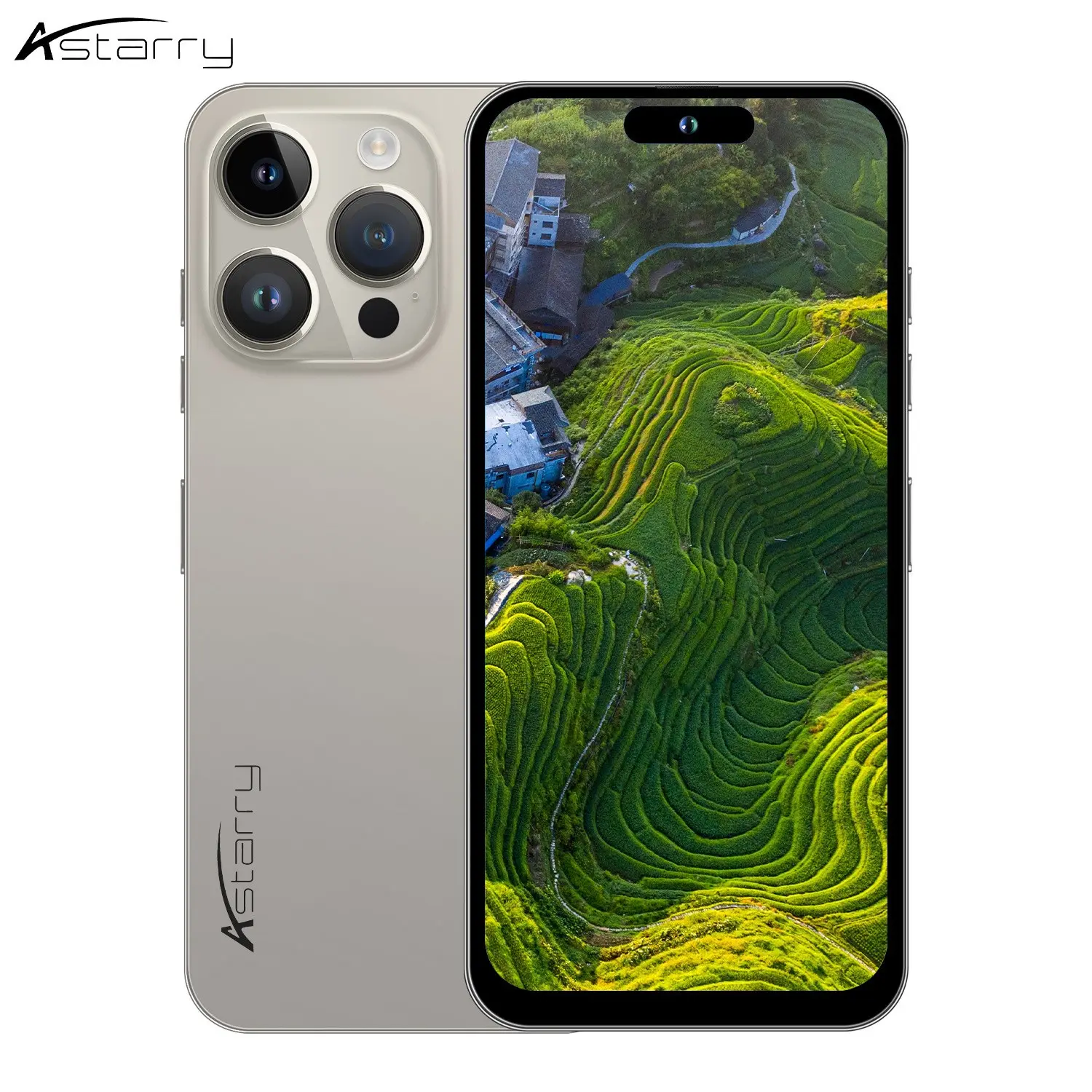 Astarry 16 Pro Max Smartphone, 4g Dual Sim, 6.56-Inch Display, 3gb+64GB RAM, 5+13mp Camera, 4100mah Battery, Android System, Ideal Gift
