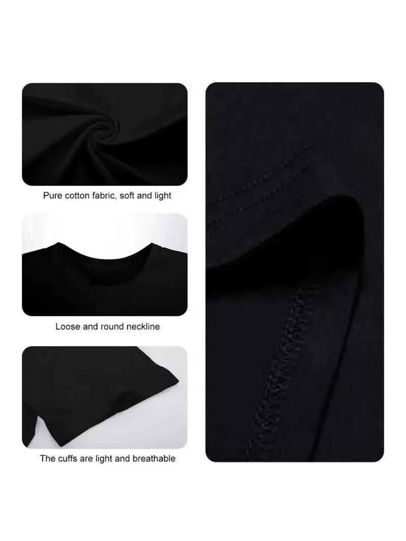 2026 new men's stylish pure cotton round-neck casual printed T-shirt, suitable for both men and women   good graphic tees Menswear Soft Breathable Knitted