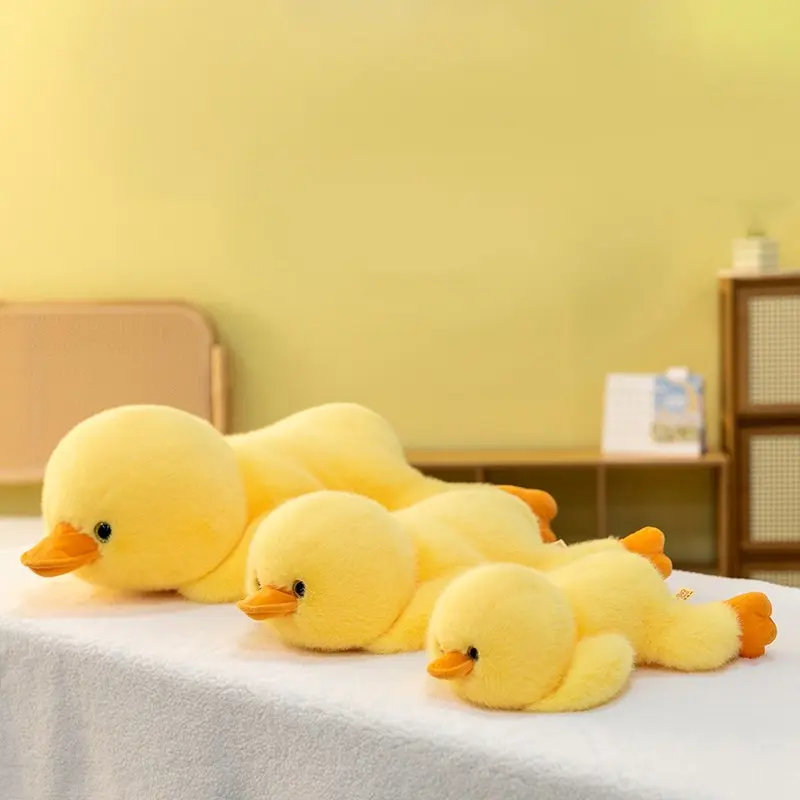 Duck Plush Toy, Soft and Cozy Stuffed Animal, Perfect Sleep Companion Pillow, Ideal Gift for Girlfriend, Valentine's Day, Birthday, Festival