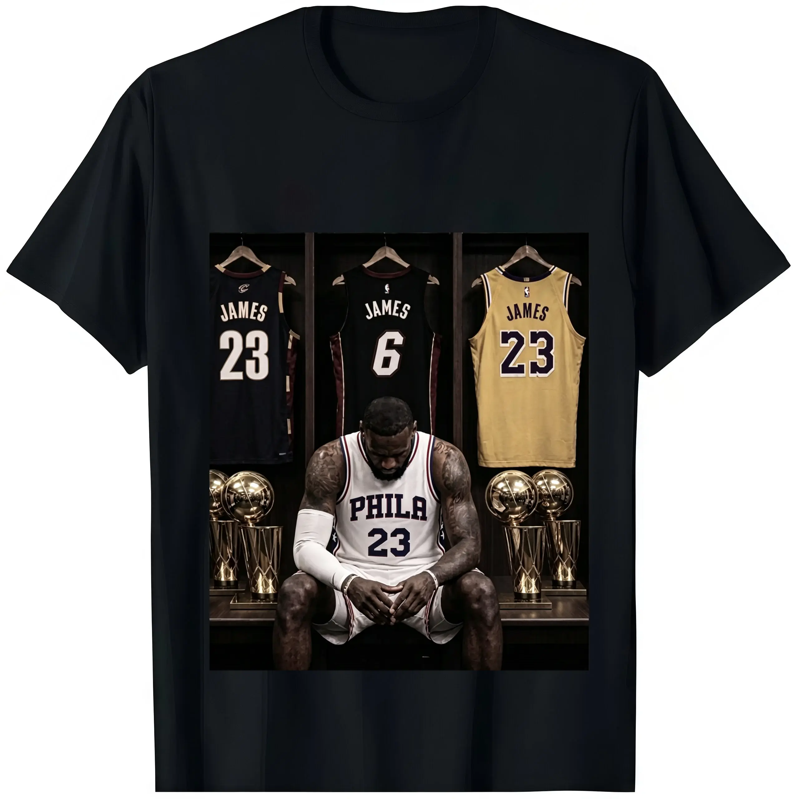 🏀 🔥 LeBron Philadelphia 76ers vintage graphic tee