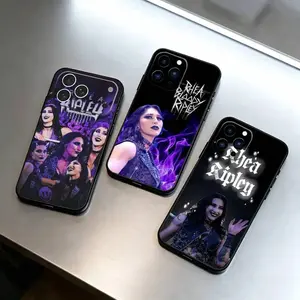 Rhea R-Ripley S-Succubus Phone Case For iPhone 17,16,15,14,13,12,11 Plus,Pro Max,XS,Soft Silicone Black Cover