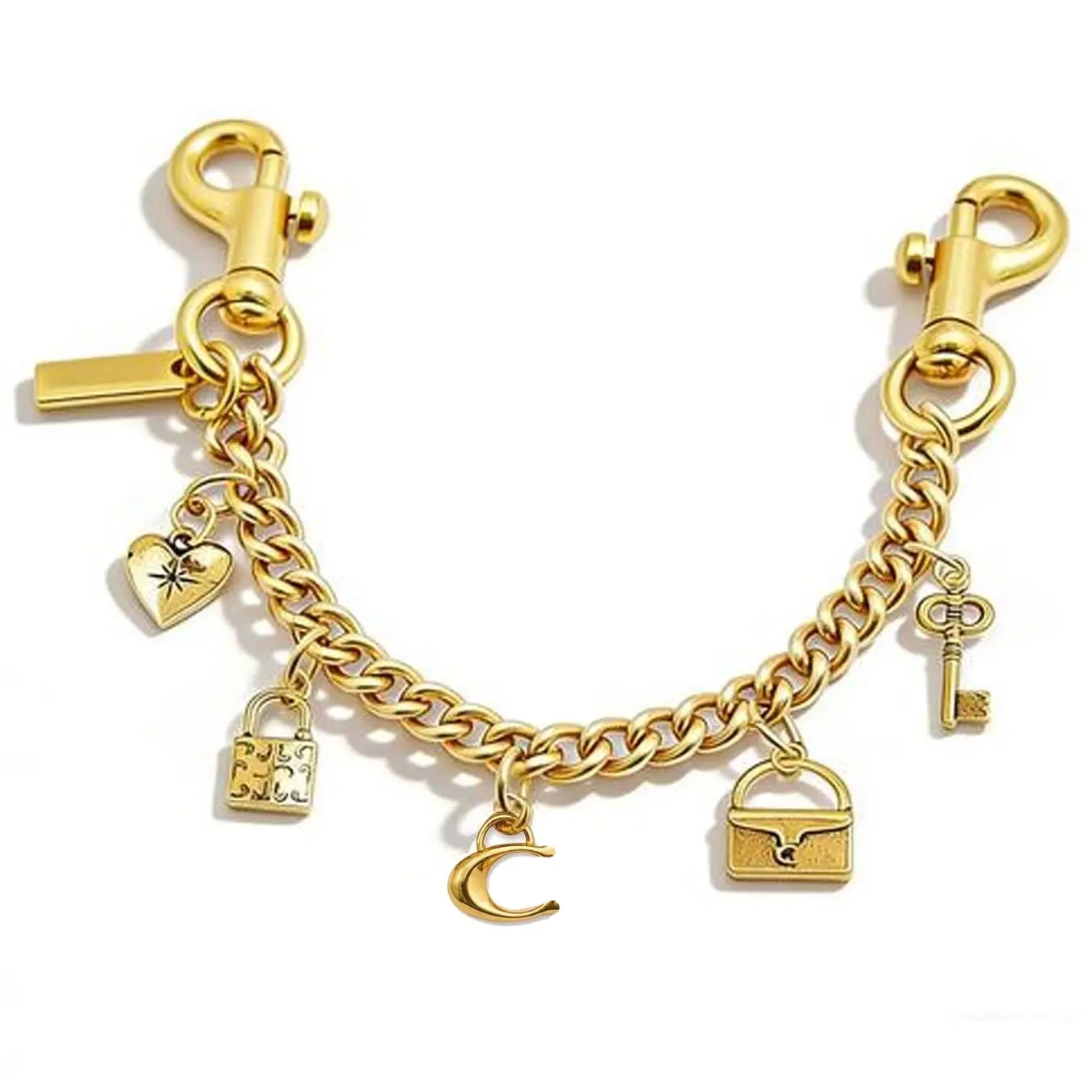 Chain Charm for Handbag, Purse Wallet &Pants Chain Jean Chains, Vintage Bag Strap Chains Extender