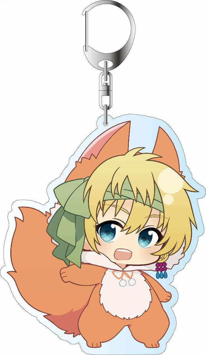 Fans Gifts Anime HD Figures Yun Zeno Jaeha Sinha Kija Hak Yona Pukkyu Ver Acrylic Keychain pendant Ornament Collection About 6cm