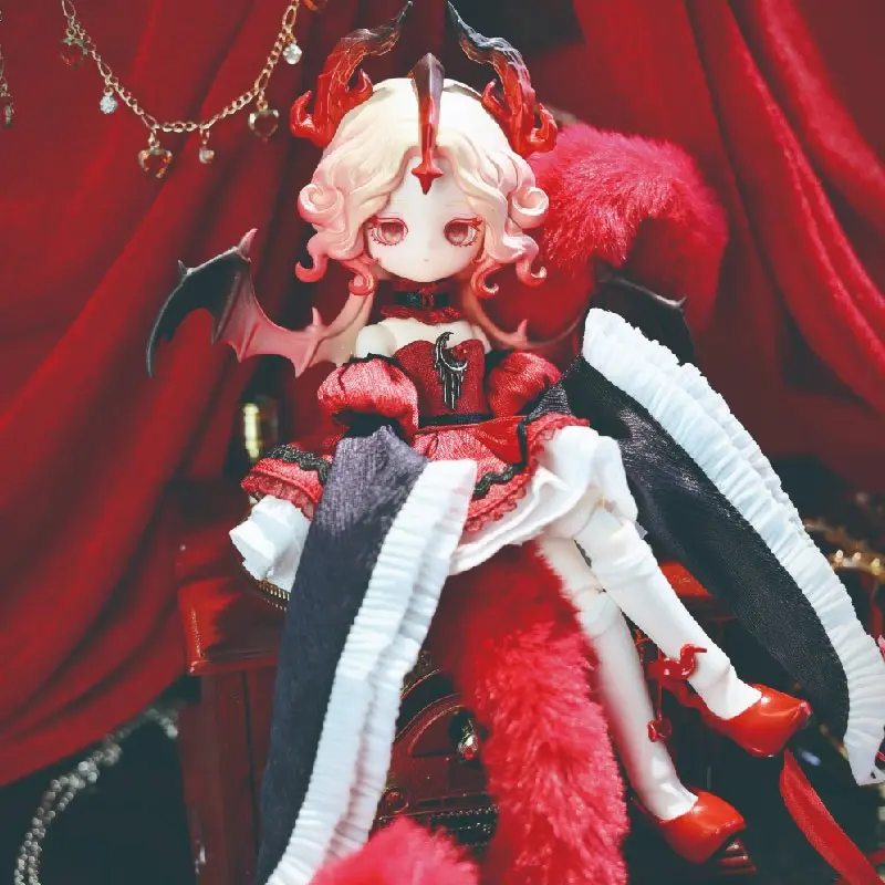 Emma Happy Engine LULULIN story series BJ Doll G2, Collectible Dolls, High-Quality Material, Perfect Gift for Kids & Adults