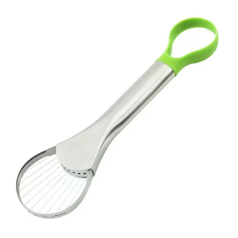 Stainless steel avocado cutter, multi-function pitted fruit cutter, avocado knife