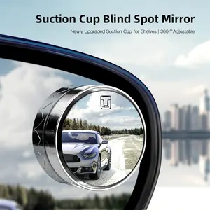 Car Rearview Mirror 360° Small Round Mirror Auto Accessories For Great Wall GWY WEY TANK 300 500 700 400