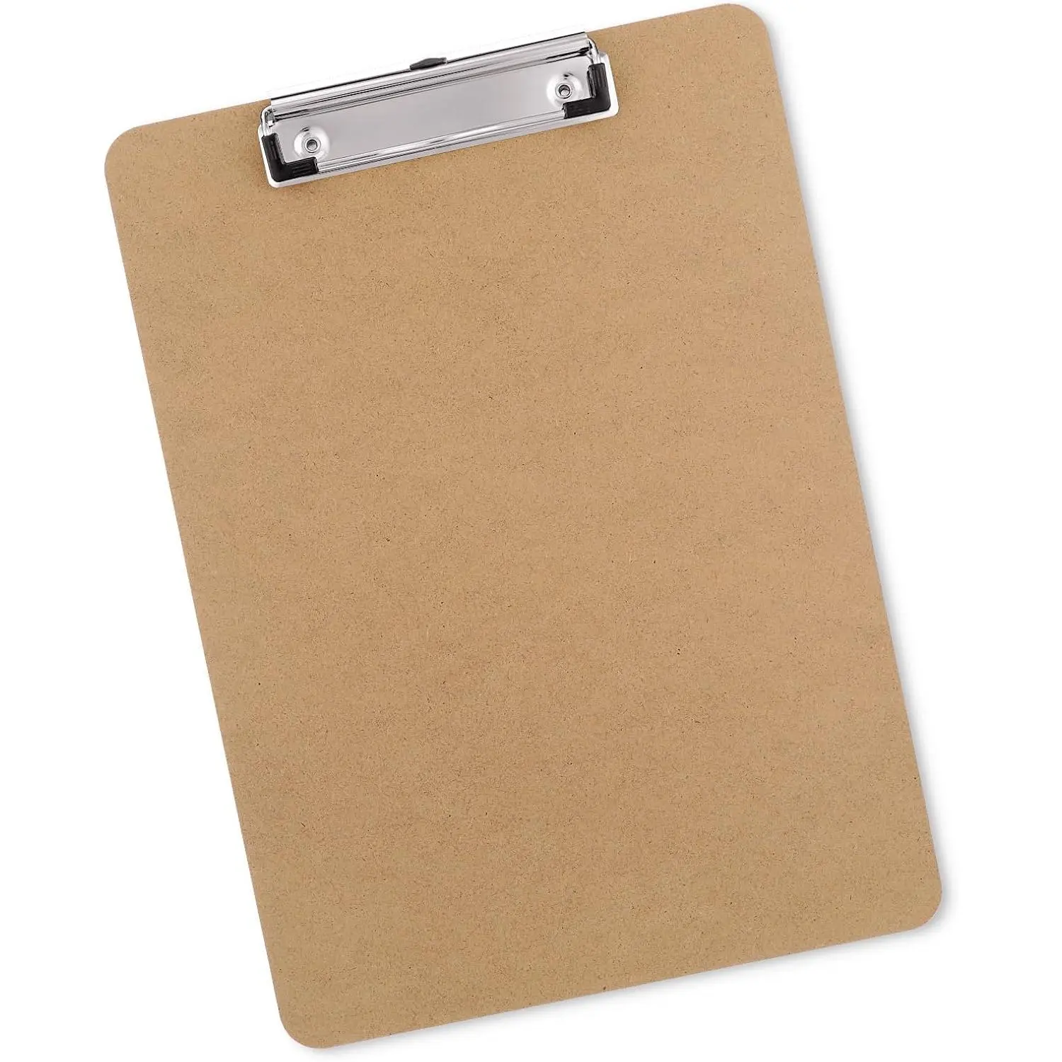 Clipboard, Letter Size Hardboard Clip Board 8.5 x 11 | A4 Standard Size 9" x 12.5" for Classroom, Students, Office & School