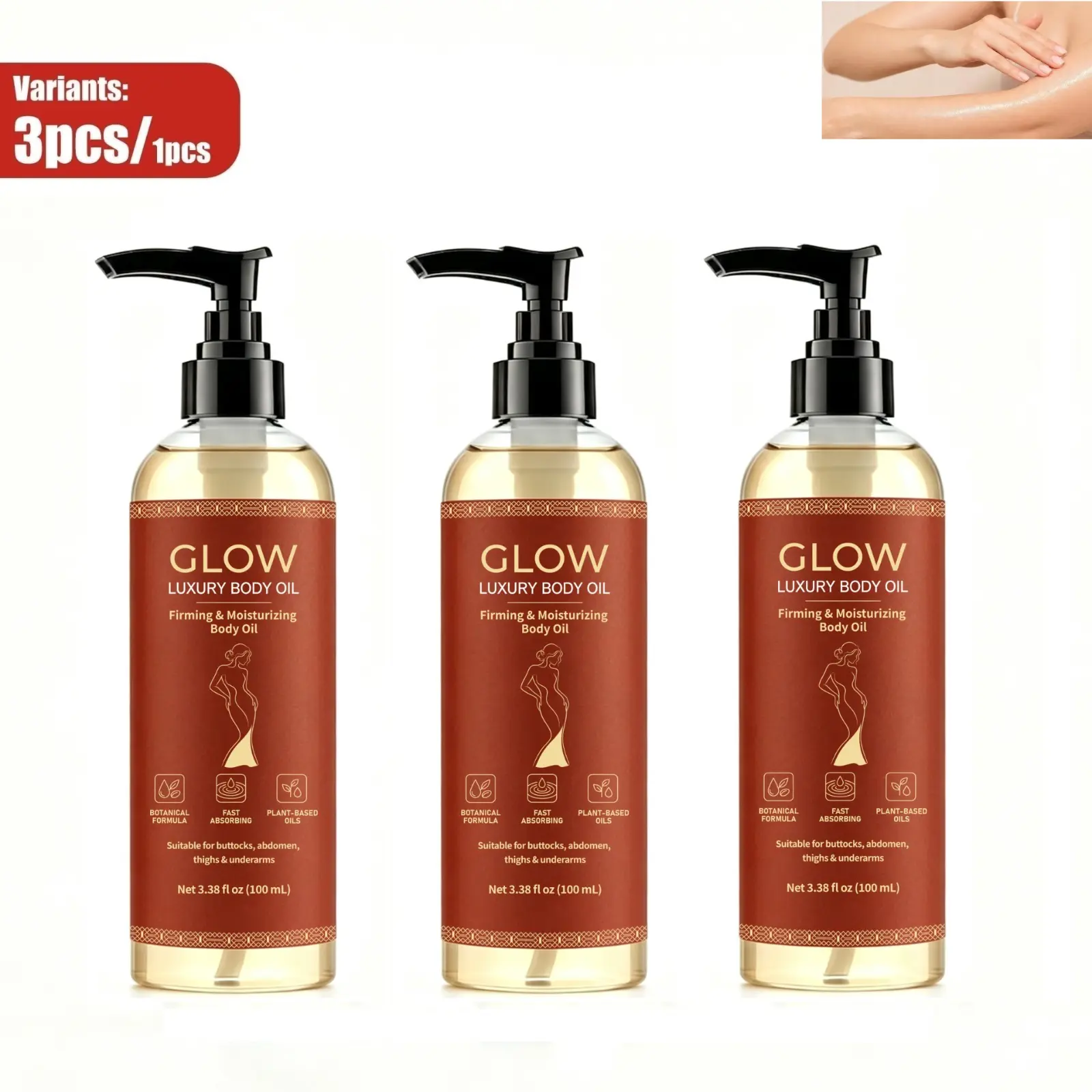 Nourishing Body Moisture Oil, Premium Nourishing Oils, Gentle Hydrating Formula, Deep Moisture to Keep Surface Soft, Ideal for Daily Whole-Body Care