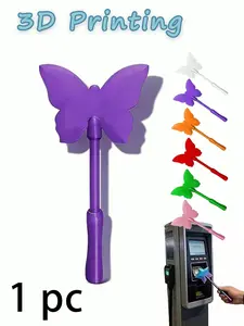 3D Printed Magic Butterfly Wand for Contactless Payment, Lightweight Touch-To-Pay Card Holder, Ideal for Swipe Payment Scenarios