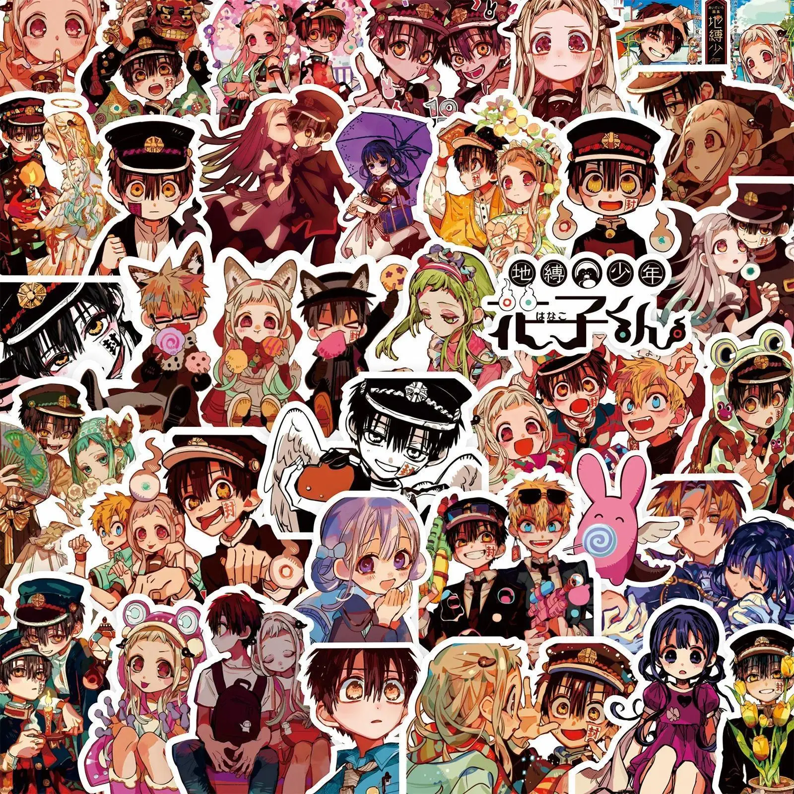 67/84/151PCS Cartoon Toilet Bound Hanako Kun Anime Stickers Kids Toys Cute Skateboard Bike Laptop Phone DIY Graffiti Sticker