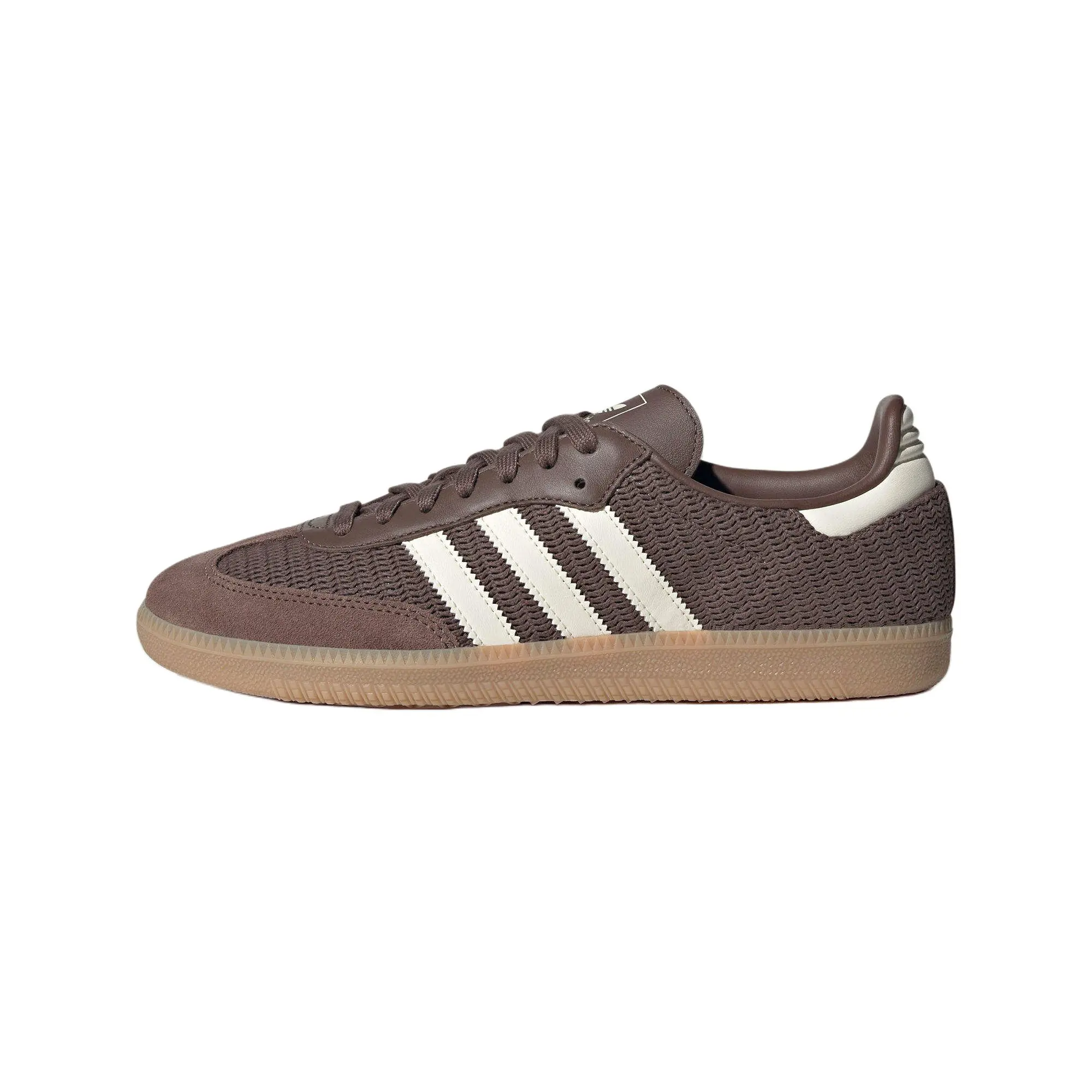 Adidas Originals Samba OG Low-Top Leather Trainers - Unisex Walking Sports Athletic Footwear, Brown & House White Maison Mihara Casual Shoes