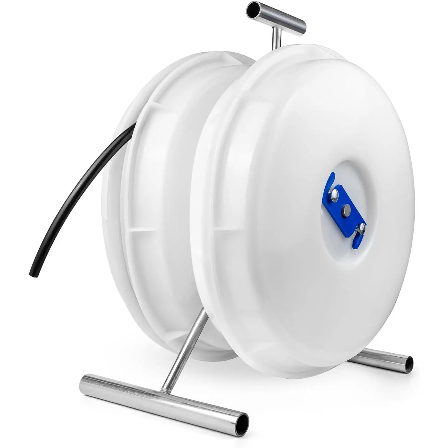 415D Wire Dispenser Wheel, 2 Reel Wire Dispenser Kit for 250 foot rolls of Wires, Cable Dispenser Wheel for Electricians & Contractor,, Light Weight