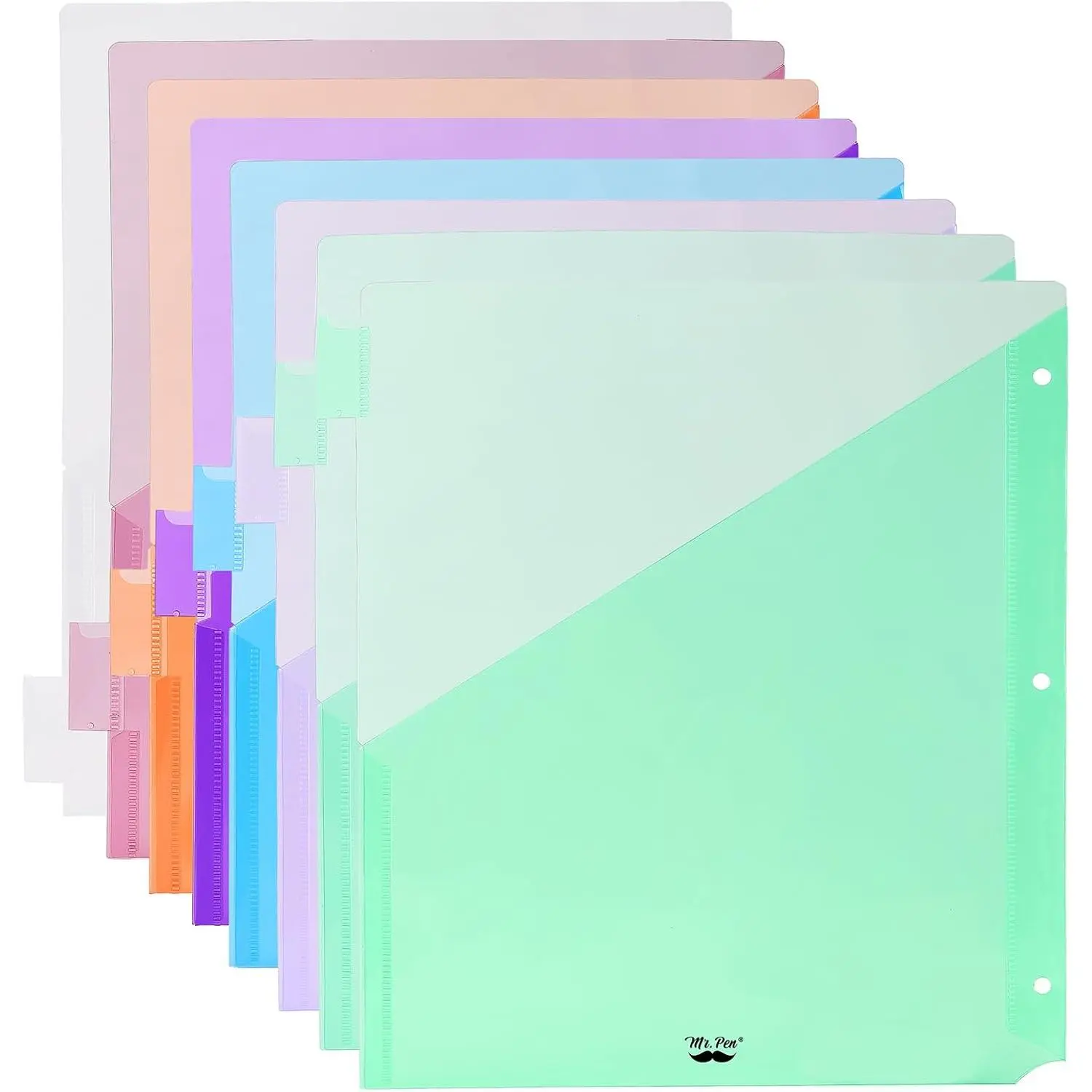 - Binder Dividers with Pockets and Tabs, 8 Pack | Pocket Dividers for 3 Ring Binder with Tabs, Binder Dividers with Pockets, Dividers with Pockets, Binder Divider