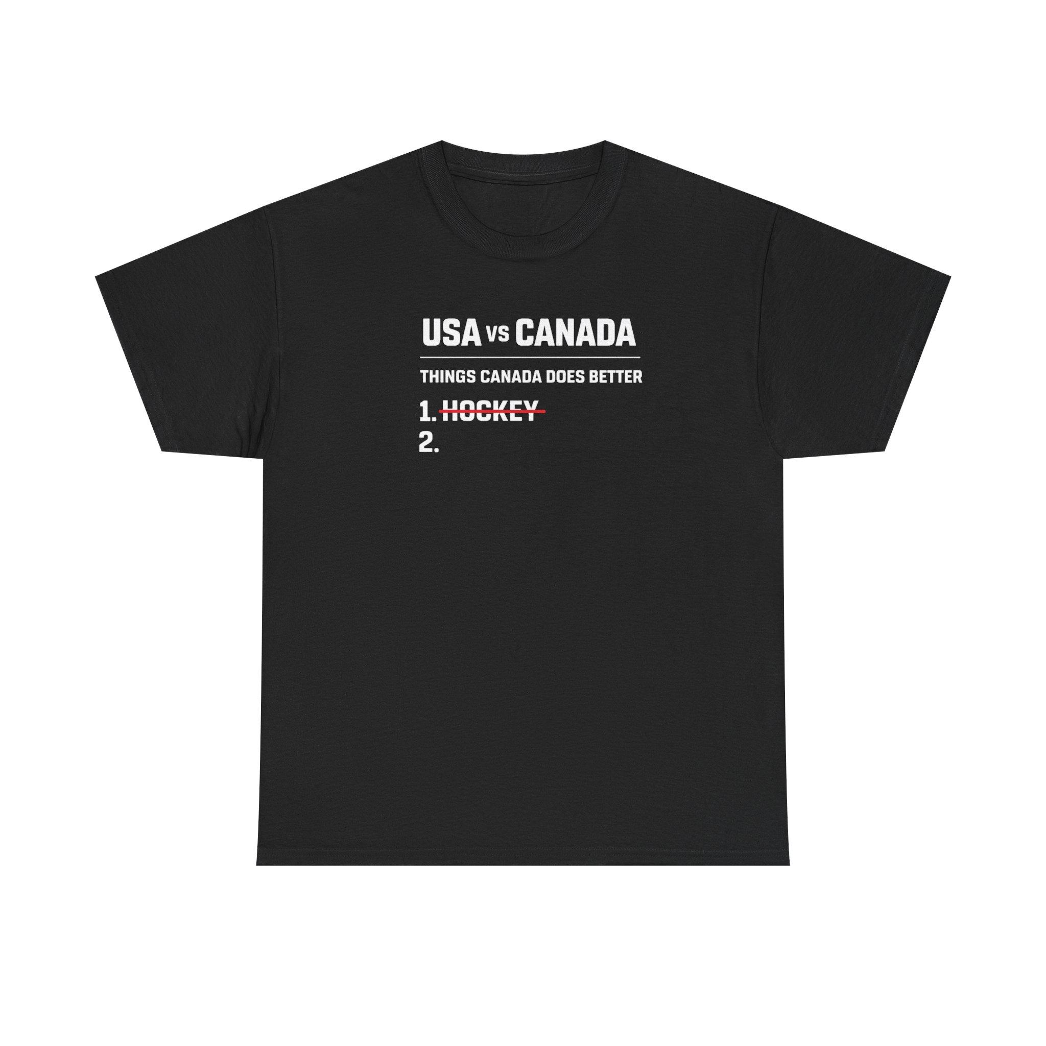 Funny USA Hockey Father's Day T-Shirt| Casual Sporty Short Sleeve Gift for Hockey Dads