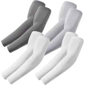 Arm Sleeves, Cooling UV Sun Protection Sports Compression for Men/Women