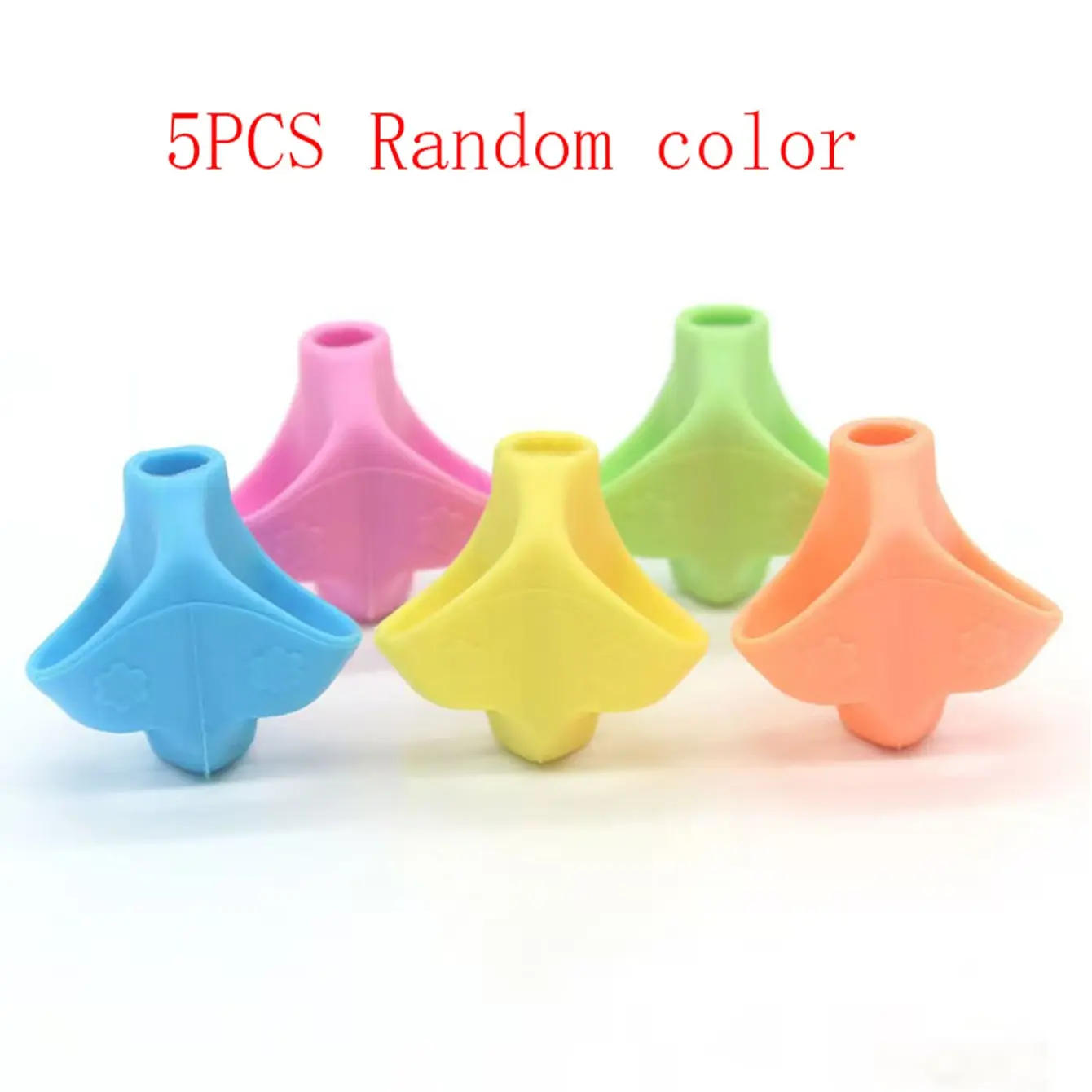 Ergonomic Pencil Grips Set, Fun Silicone Writing Aid Tools for Kids, Students, Adults, Universal Ergonomic Design, No Pencils Included