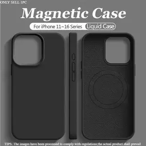 Original Magnetic Phone Cases, It Is Suitable for iPhone 16 Pro Max 15 14 13 12 Pro Max Case, Cover, And Supports Wireless Charging Accessories, Shockproof Protection, Shockproof Protective Covers, Perfect for YLristmas Presents