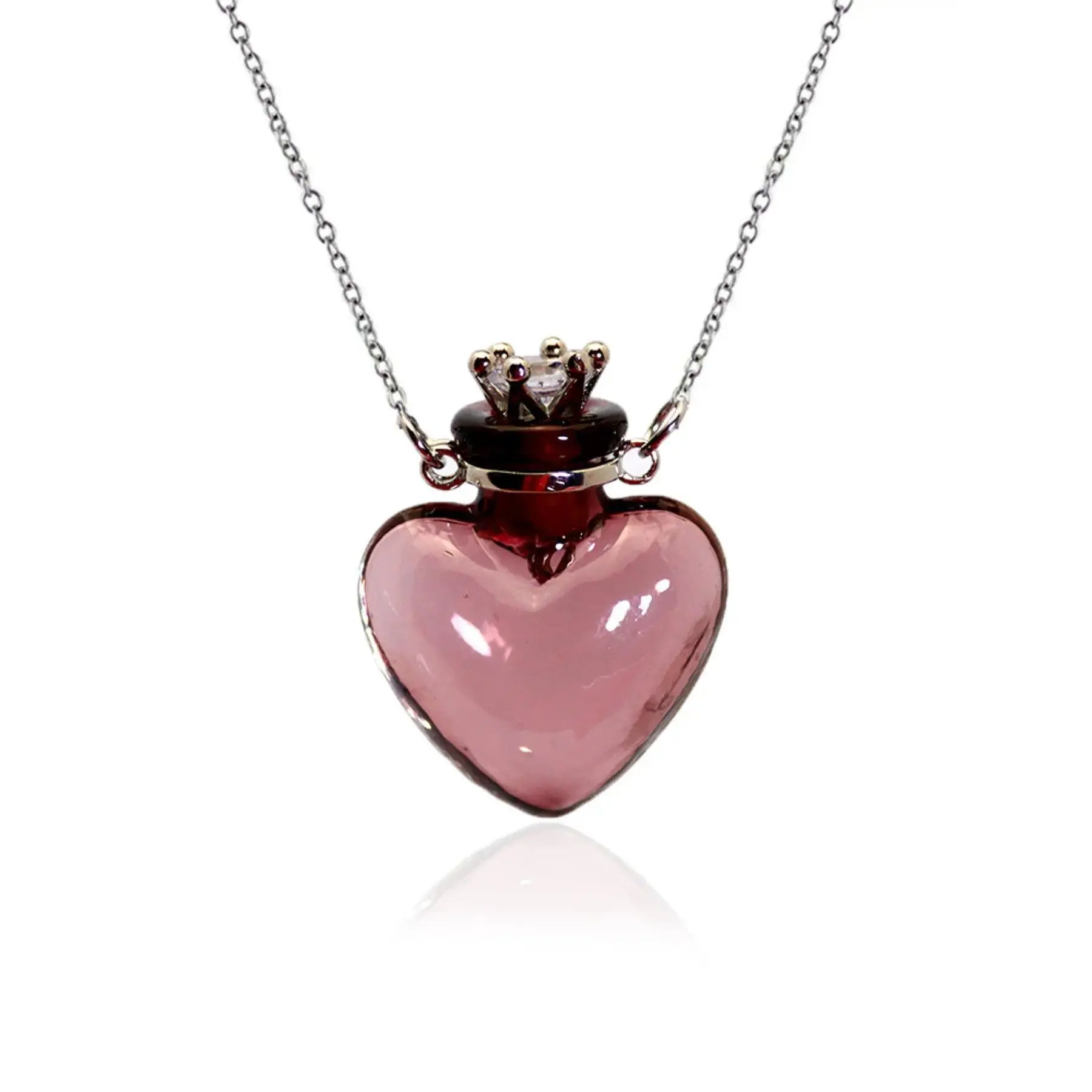 S925 Silver Moonstone Petal Necklace for Women, Minimalist Crystal Pendant Jewelry for Daily Wear Birthday Gift Valentine Gift and Elegant Fashion Accessory, Valentines Day, Meaningful Gifts