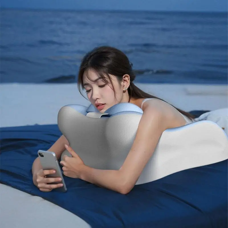 Intimate couple support pillow with ergonomic design, lumbar support for multiple postures, flexible adaptation to all seasons, no need to change seasons, hand wash and clean, convenient and durable, skin friendly, enhancing intimate experience artifact