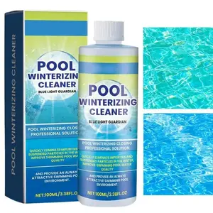 pool water clarifier 100ml fast-acting flocculant swimming pool cleaner odor-eliminating Algae Prevention Safe for Kids Pets