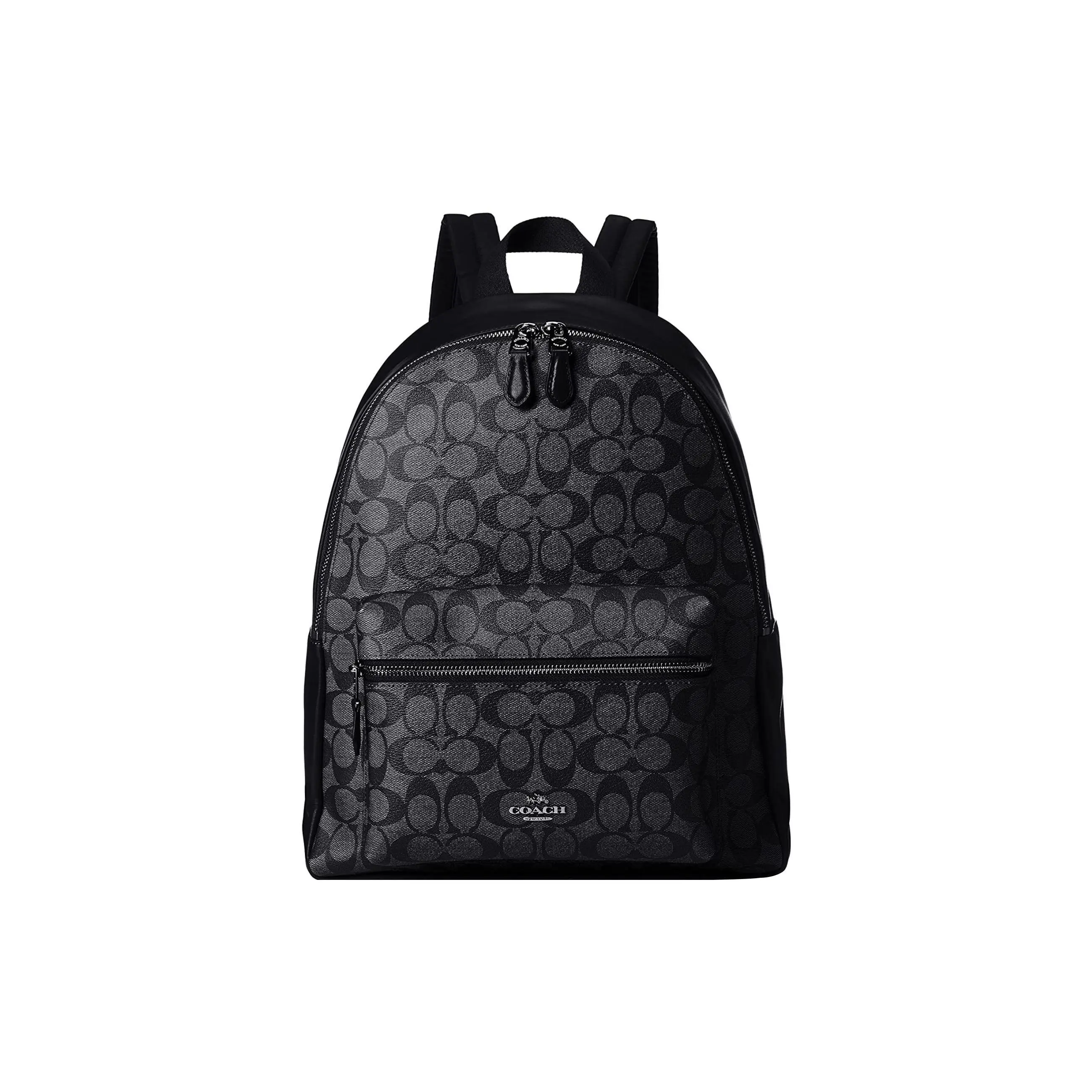 Coach Charlie 30 Coated Canvas Backpack – Unisex Large Fashion Casual Bag Verifiable, with credentials and supporting global authentication