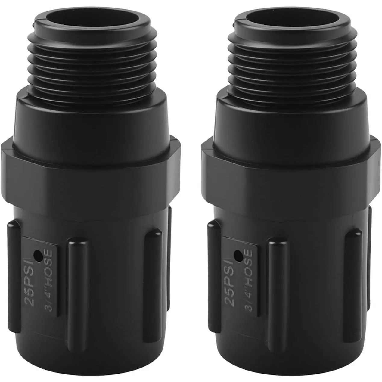 2 count Garden Hose  Regulator 25 PSI for Rain Bird HT07525PSI | Drip Irrigation  Regulator ,3/4" FHT × 3/4" MHT  Reducer Drip Irrigation Water  Regulator