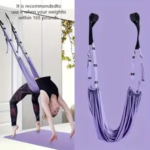 Multifunctional Yoga Hammock, 1 Count Yoga Inversion Training Aerial Swing, Yoga & Pilates Equipment for Home Gym Workout, Stretching Gear, Yoga Fitness Equipment