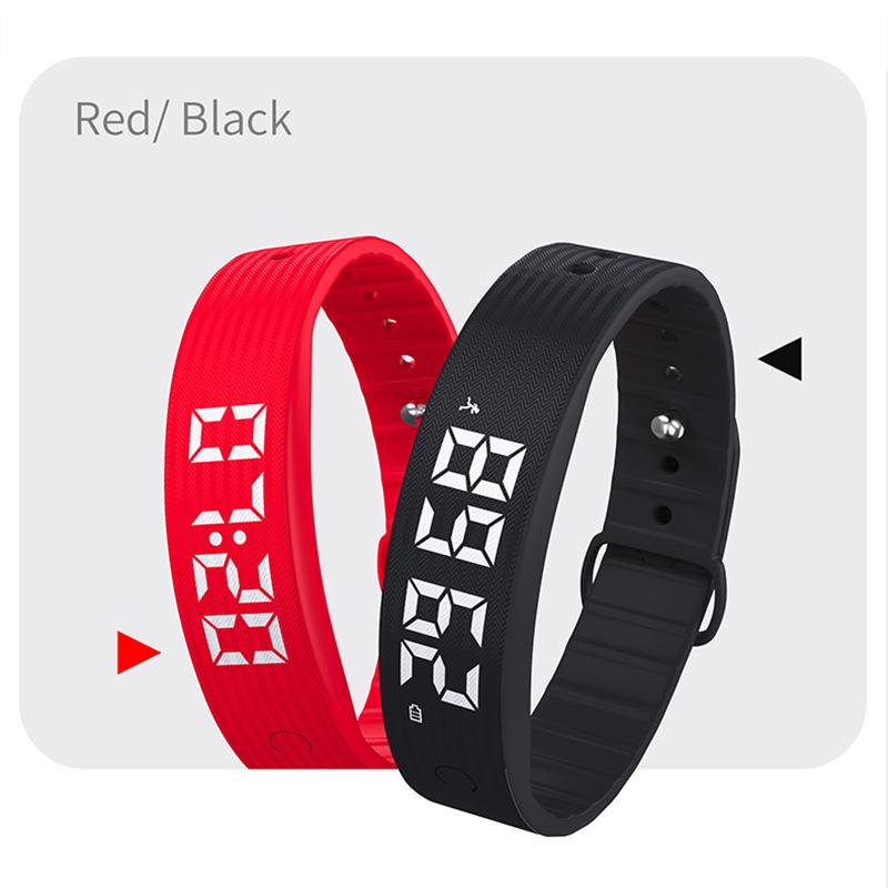 Smart Multifunctional Wristband Fitness Bracelet IP65 Waterproof Sport LED Activity Sleep Tracker 24 Hours Pedometer Smart Watch