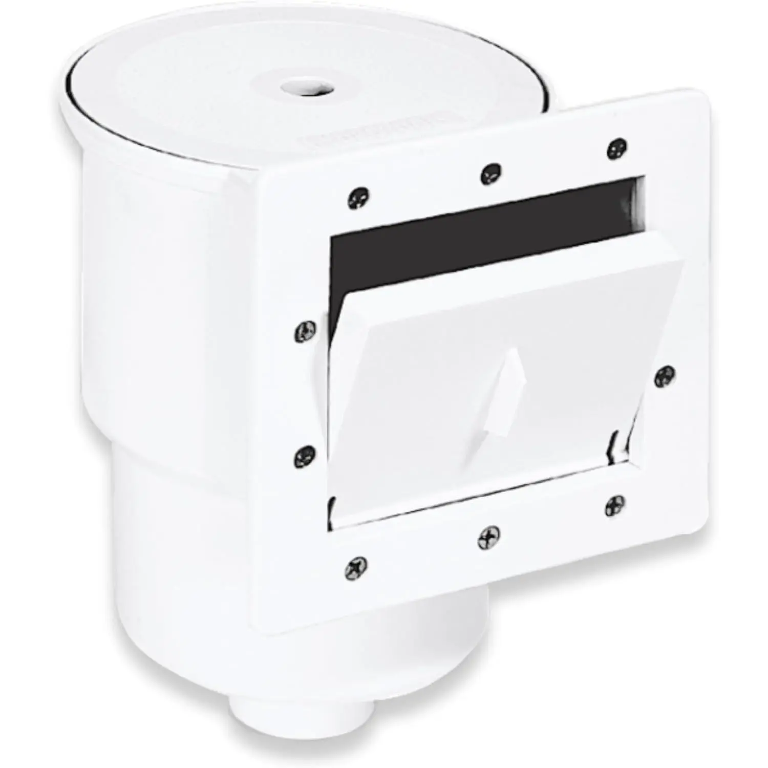 Standard ABS Thru-Wall Skimmer Kit, White - Includes Return Fitting and Vacuum Plate, Maintenance Accessories for Above Ground and Backyard Deck Swimming Pools