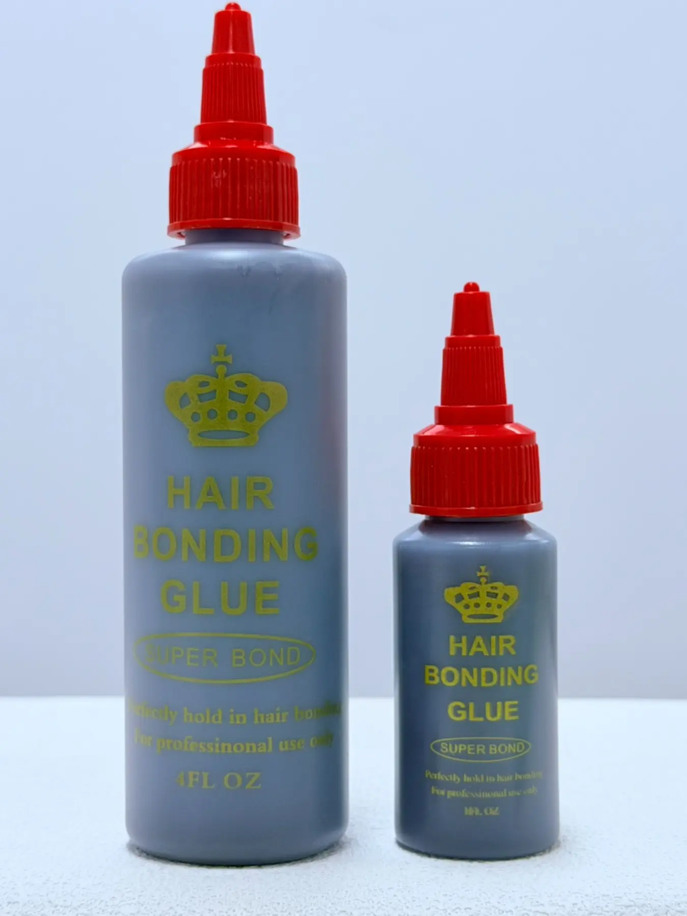 Two-Pack Waterproof Hair Extension Glue, 30ML + 118ML, Total 148ML, Strong Adhesive Strong Hold for Salon Professional Wigs and Extensions