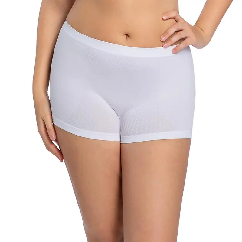 EssElegance 3 Pack Seamless Slip Shorts Women Anti Chafing Boyshorts Under Dress Invisible Smoothing Boxer Briefs Breathable Everyday Underwear