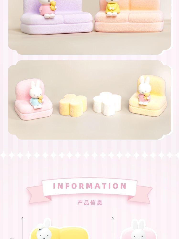 Original Miffy Phone Sofa Stand Series Blind box 2nd Cartoon Cute Doll Figurine Kawaii Decorative Ornament Gift Toy
