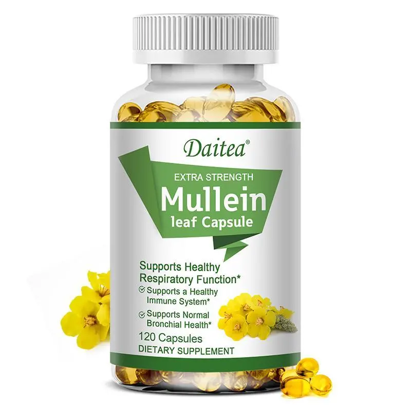 Daitea Mullein Supports Respiratory Health 120 Capsules