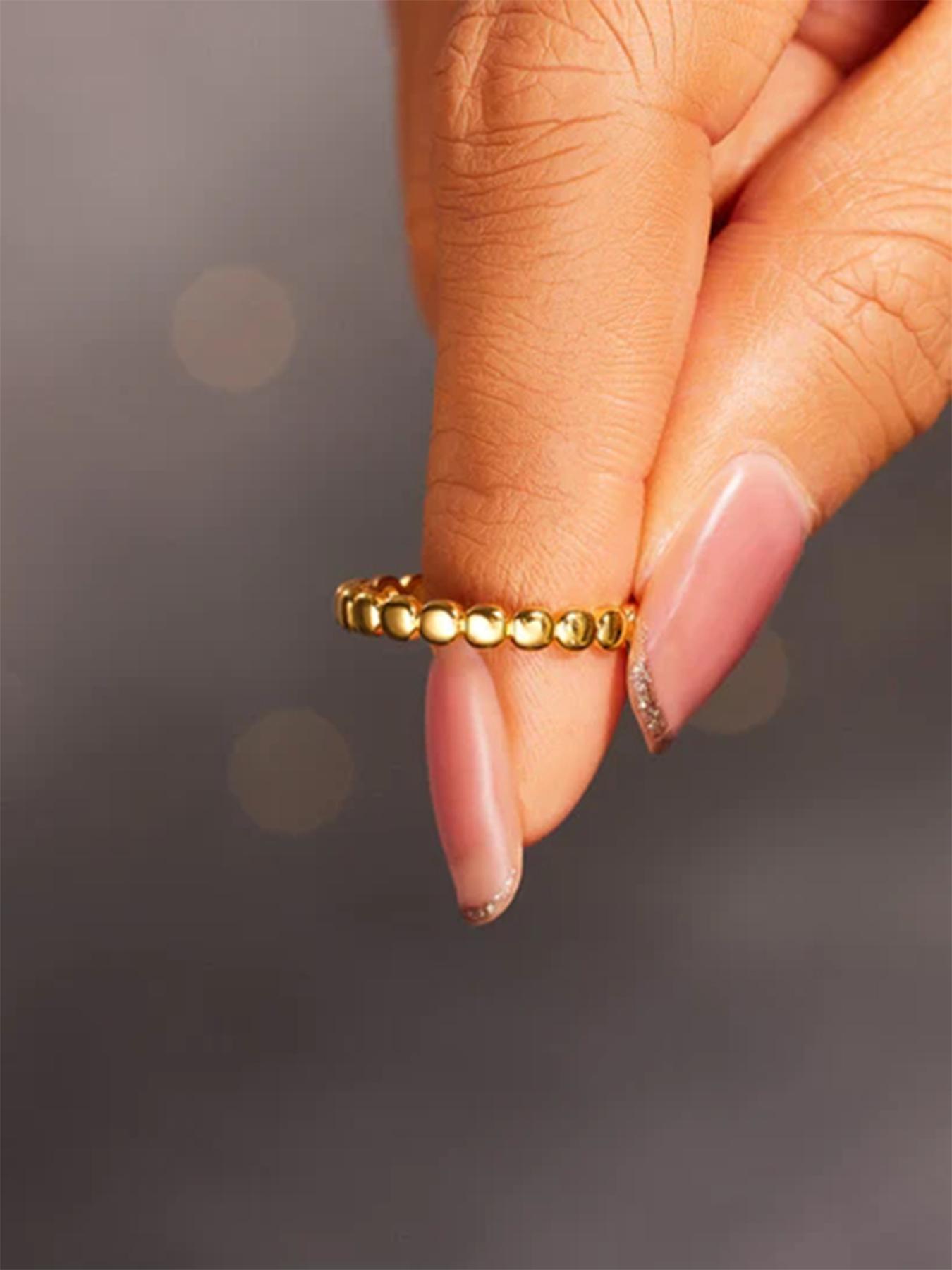 925 Sterling Silver Simple Style Plain Color Ring, Exquisite Trendy Ring, Fashion Jewelry for Women, Girl's Fashion Accessories for Party, Daily Birthday Gift