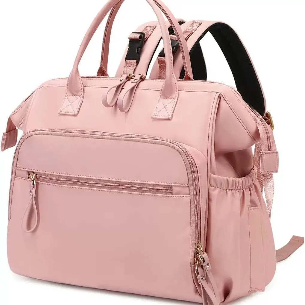 Baby Diaper Bag with Anti-Theft Pocket, Best Diaper Bag, Waterproof Mom Backpack, Travel Storage for Babies, Essential Baby Gear for Parents, Multifunctional Diaper Backpack
