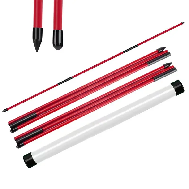 Golf Alignment Stick, 48 Inch Golf Practice Stick, Golf Practice Equipment, Golf Swing Training Tool, Golf Training Aid, Golf Training Accessories
