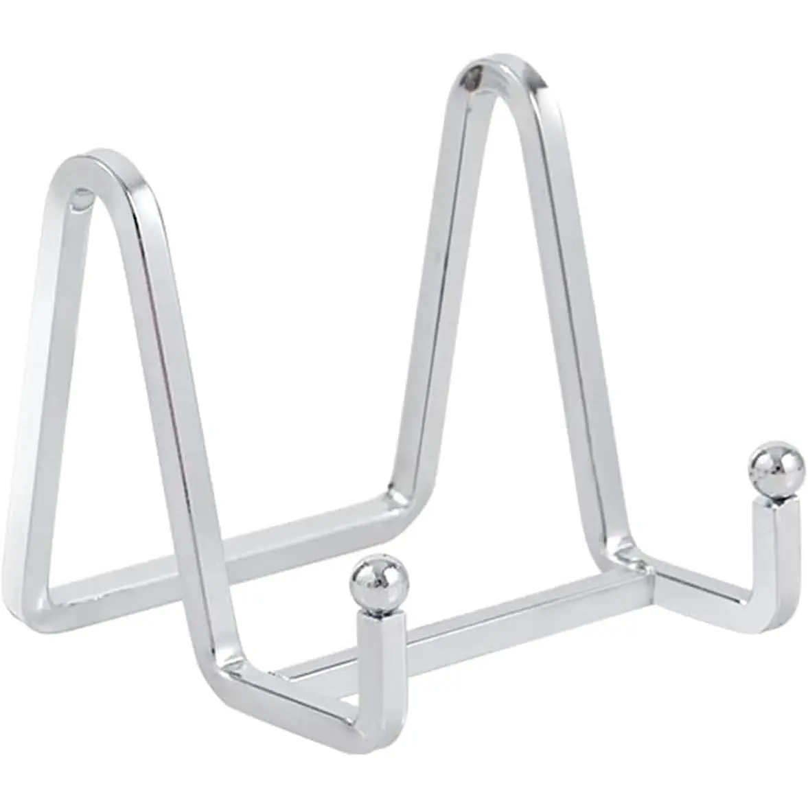 Plate Holder Easel Display Stand - 3 inch Metal Plate Stands for Display - Tabletop Picture Stand -  Iron Easels for Display Pictures | Photo Frames | Book | Decorative Plates | Plaque-1 Pack